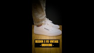 Reebok C 85 Vintage Sneakers - Unboxing 👟