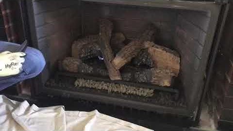 My FireBrick Gas Insert Pilot Light Works But Burner Doesn