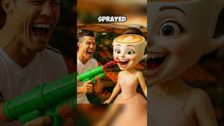 Plastic Gun, Watermelon Fun! 😊 #brainrot #ronaldo