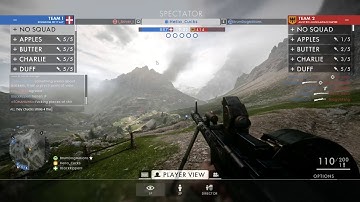 Spectating an actual hacker in Battlefield 1