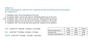 Azubi-Tutorials Zur Prüfungsvorbereitung Für Industriekaufleute - Deckungsbeitragsrechnung