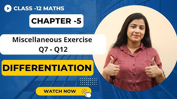 Miscellaneous Exercise Chapter 5 class 12 | Continuity and Differentiability class 12 Maths