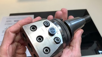 Deckel Wohlhaupter UPA3 Deckel mit MK4 and SK40 S20x2 Automatic Boring/Facing Head