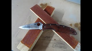 Making an inexpensive sharpening Strop.