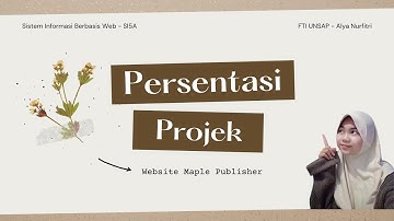 PRESENTASI PROJECT WEBSITE MENGGUNAKAN LARAVEL