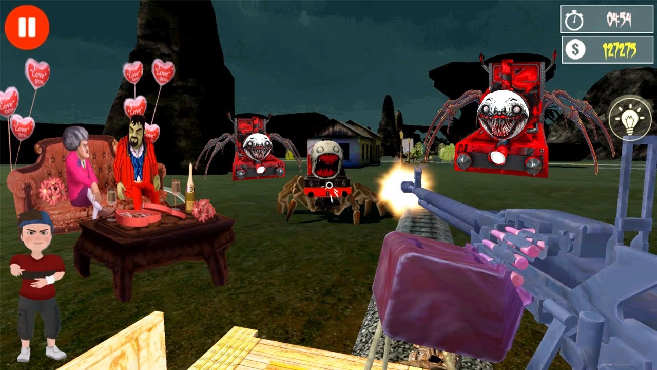 Cho Cho Charles Train vs Scary Stranger 3D Some Chocolate Wont Hurt Gameplay (Android,iOS)