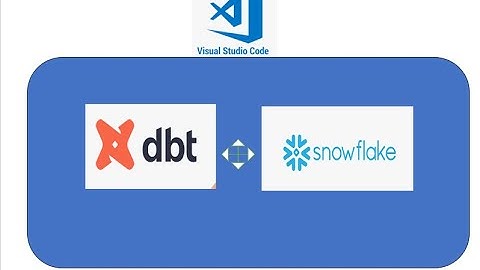 setup dbt core project for snowflake in visual studio code