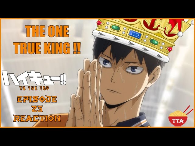 Haikyuu to Basuke - Haikyuu Season 4 EP23 The Birth of the Serene King is  officially out now in English Subtitles on Crunchyroll! Watch it here:    If the link or video