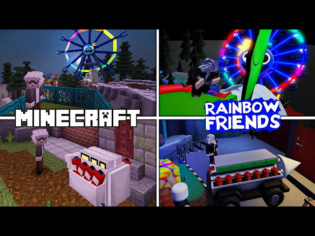 Rainbow Friends (Chapter 2) - Minecraft Map [HORROR] Minecraft Map