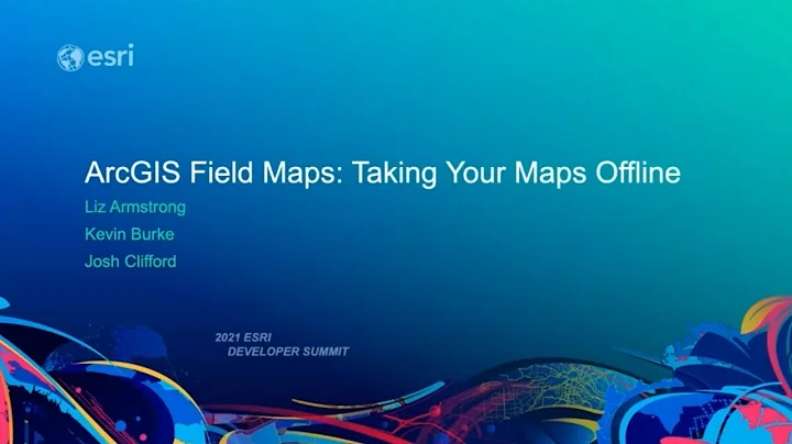 ArcGIS Field Maps: Taking Your Maps Offline - DayDayNews