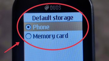 Voice Recorder Save Set Default Storage Phone & Memory Card  storage in Samsung metro 313 | B312E