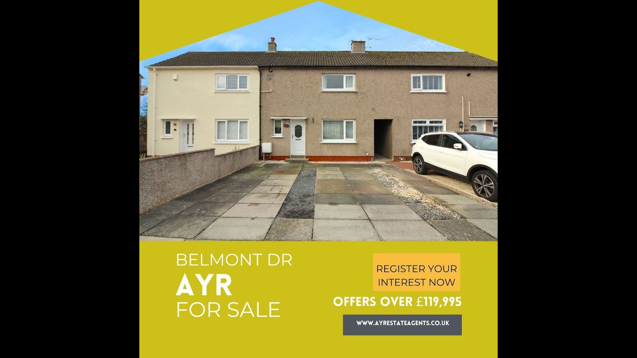 Stunning 2 bedroom mid terrace villa situated within Belmont, Ayr. YouTube