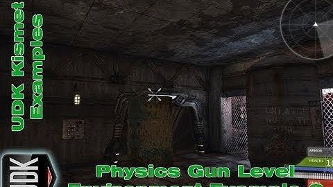 UDK Physics Gun Level Environment 02 | Progress Example by Devin Sherry