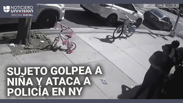 Indignante agresión: un hombre golpea a una niña y le arranca parte de un dedo a un policía