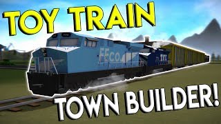 BUILDING A TOY TRAIN WORLD & RIDING TRAINS! - Train Frontier Classic Gameplay - Toy Train Game screenshot 1