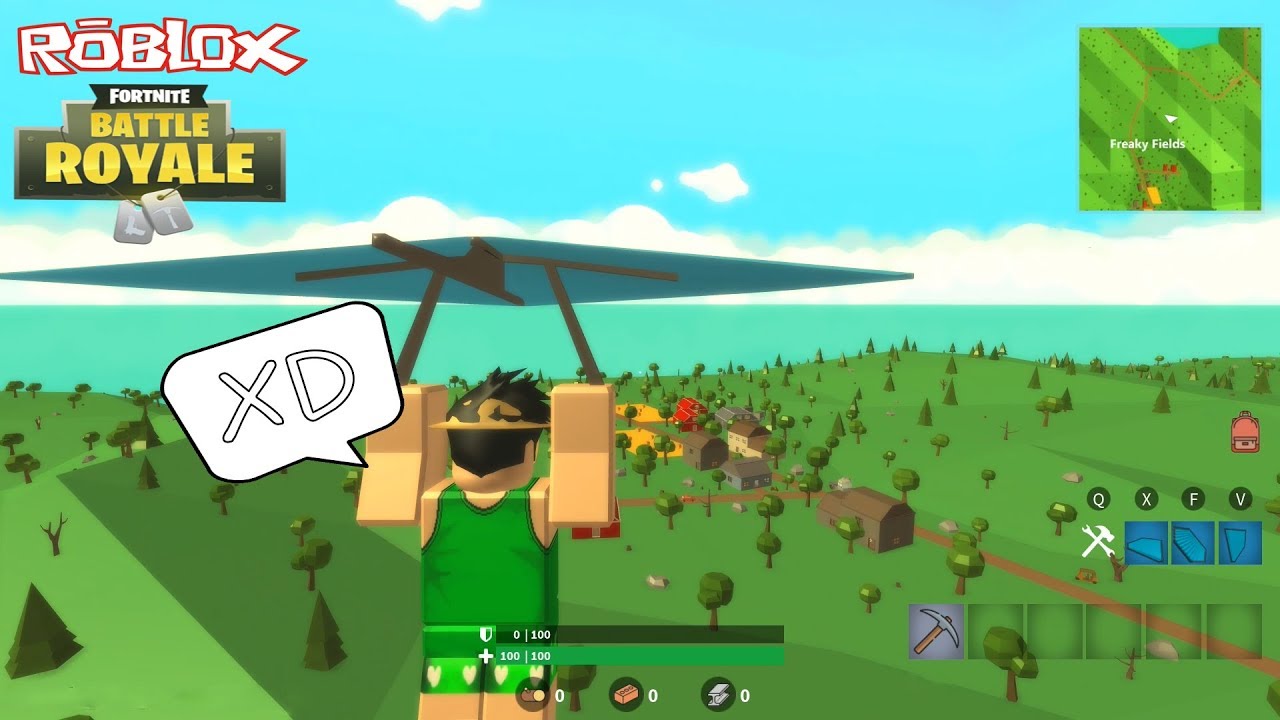 Roblox Island Royale 2 เกม Fornite ใน Roblox กวาจะชนะไดเนอะ - fortnite map roblox