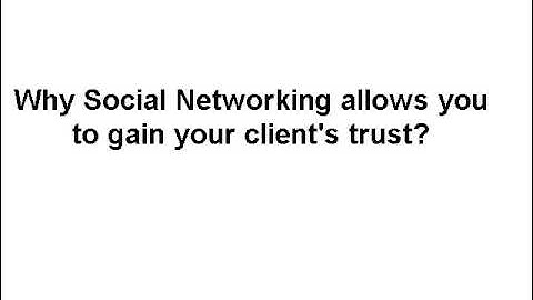 Social Networking 101 - Social Networking For Business - 6 Video Series. Video 1