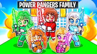Having A Power Rangers Family In Roblox! screenshot 4