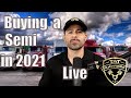 Update On The Truck Market 2021/ Buying used Semi Trucks in 2021 / Live Q&A