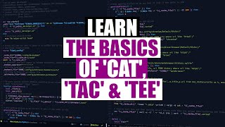 Essential Linux Commands  Cat, Tac and Tee