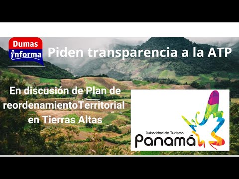 Denuncian irregularidades en Plan de Ordenamiento Territorial en Tierras Altas, Chiriquí