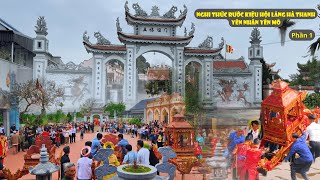 Panorama of the Procession Ceremony of Ha Thanh Village Festival [Part 1] | Me Lang Thang 89 |4k ...
