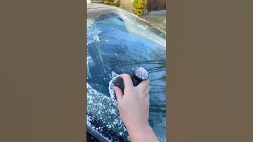 😮❄️Viral Windshield Scraper #shorts