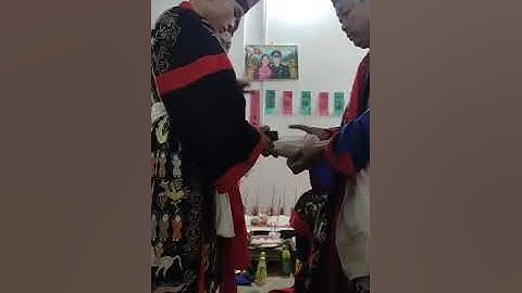 cấp sắc thầy tào dân tộc tày quảng hoà , cao bằng