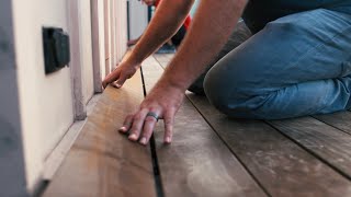 Installing End & Outer Rim Deck Boards when using Step-Clip for Kebony