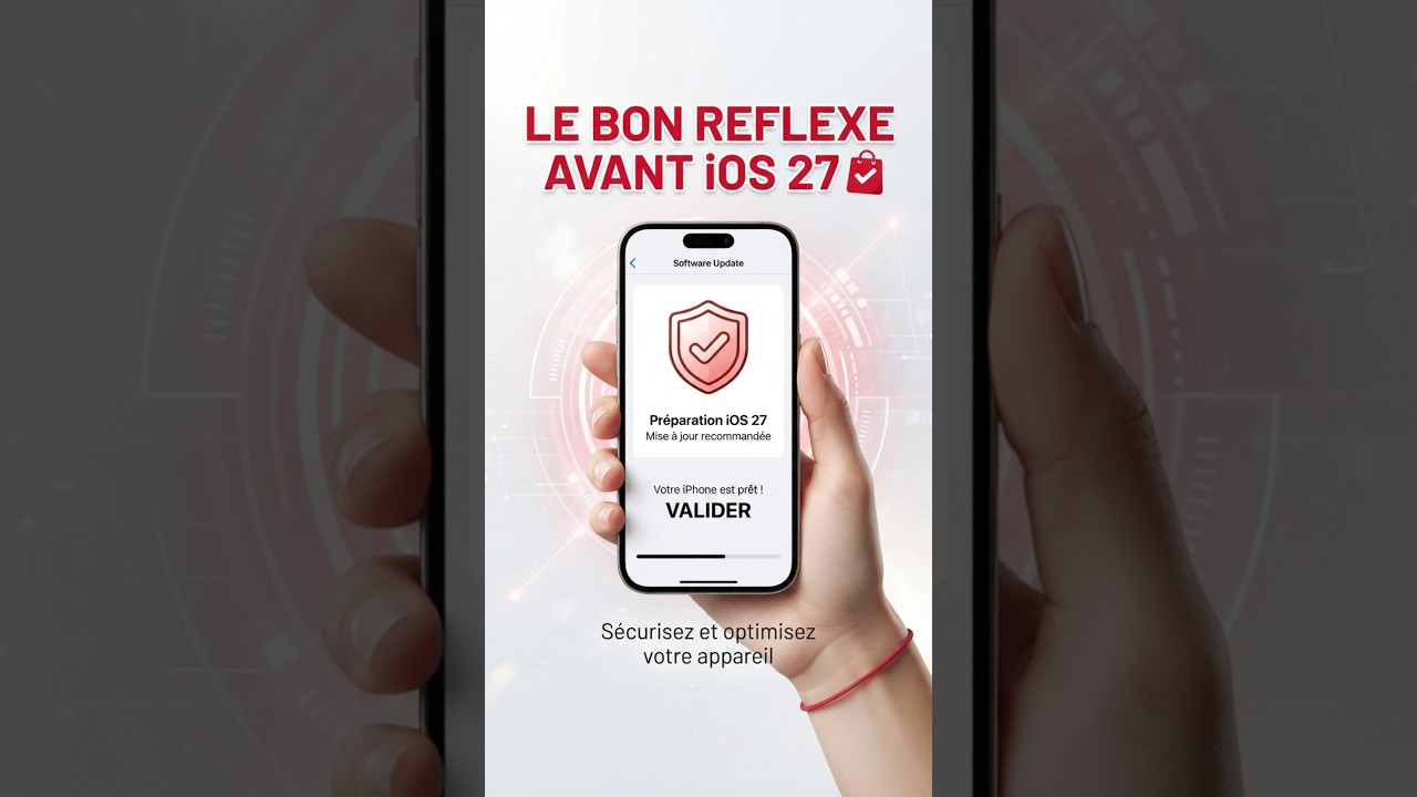Ne fais pas iOS 27 avant d'avoir fait ÇA ...