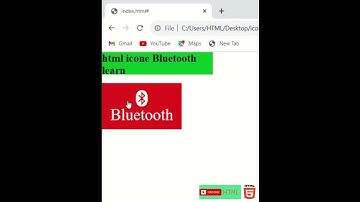 html icone Bluetooth learn #html #htmlcode #html5 #htmltutorial #htmlcss #htmlelements #coding#code