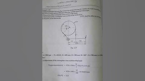 Dme 2 module 4 simple band brake , problem 4 by Prof. Suraj D.