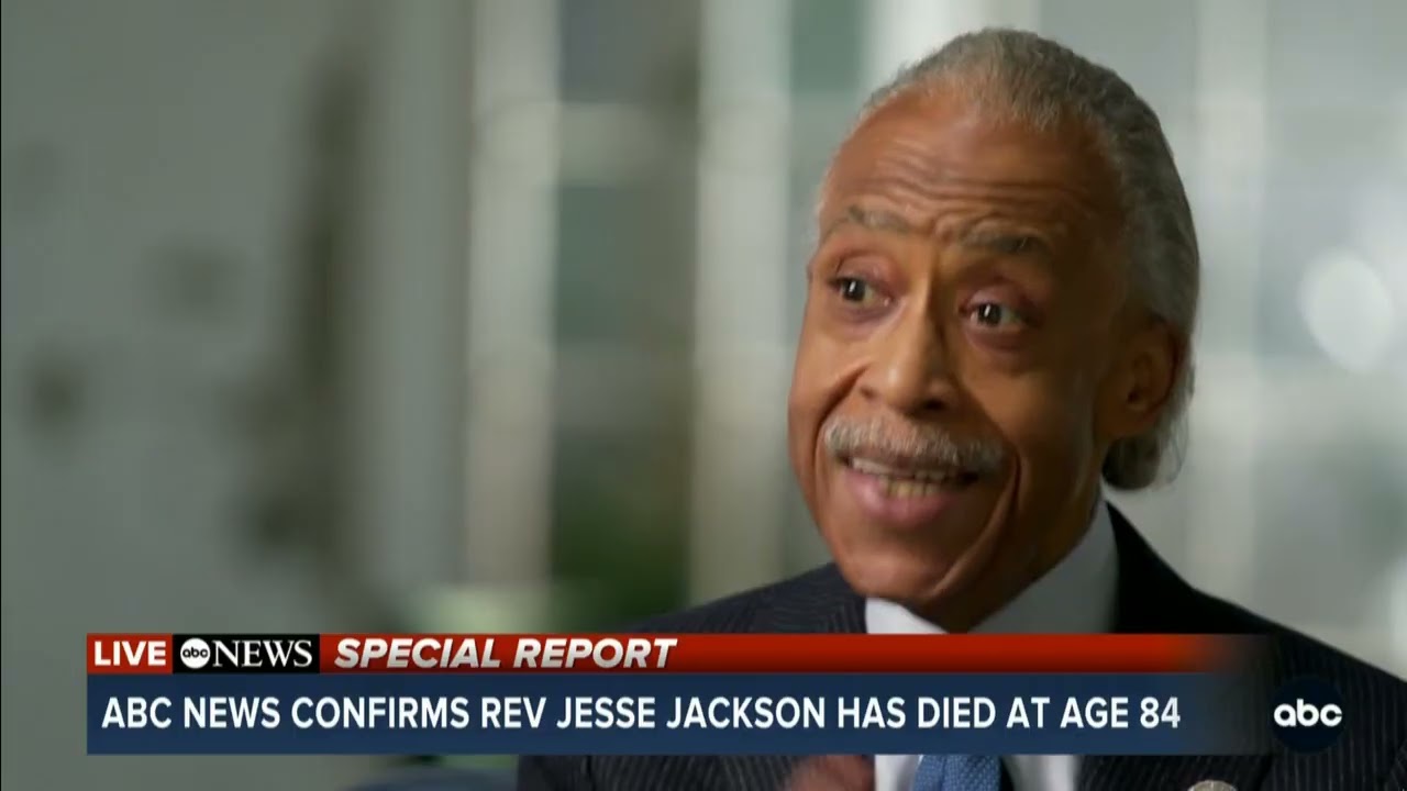 Reverend Jesse Jackson dead at 84