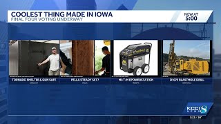 Semifinalists announced for Coolest Thing Made in Iowa contest