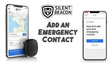 How to add your Emergency Contacts to the Silent Beacon App