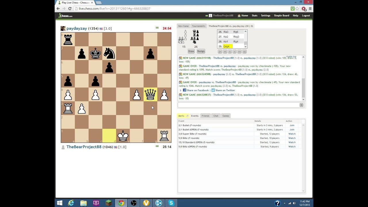 Some of Dat Late Night Chess!!!!! - YouTube