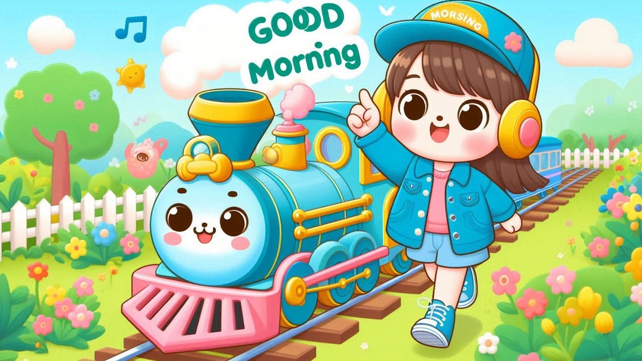 Good Morning Chuchu Train | Fun Kids' Song for a Bright Start!