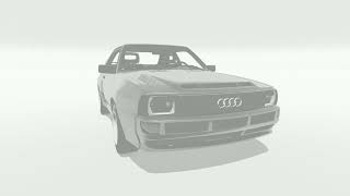 Audi Quattro animation