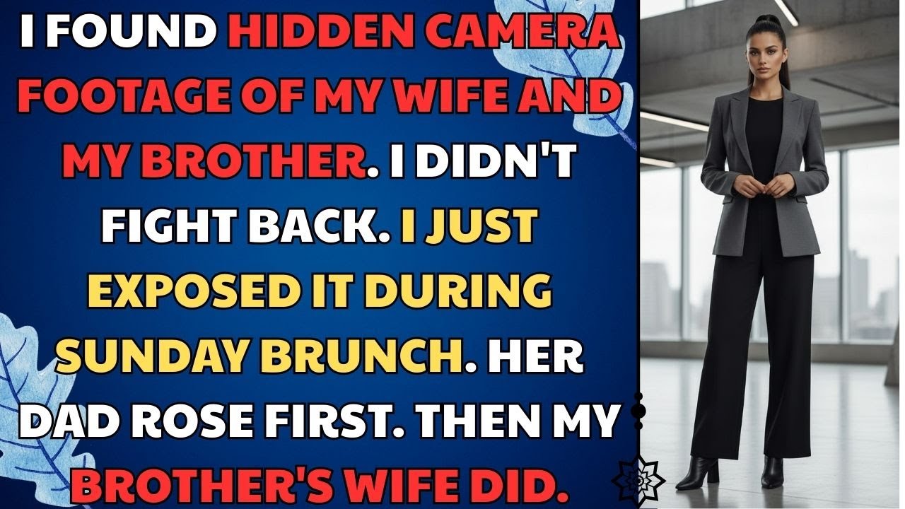 I Found Hidden Camera Footage Of My Wife and My Brother. I Didn't Fight ...