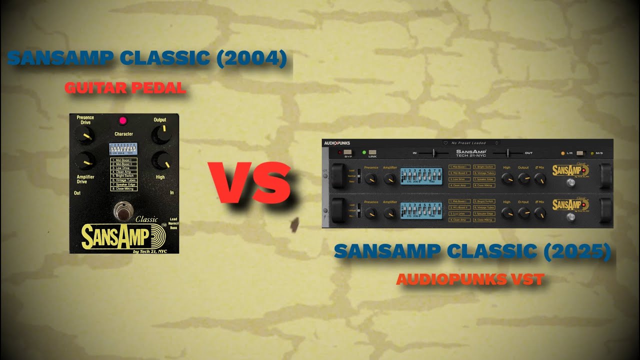 TECH21 NYC SANSAMP Classic サンズアンプ クラシック ギター SansAmp Classic by Tech 21 inc. NYC tech21sansampclassic_01-