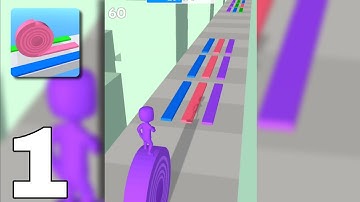 LAYERS ROLL (Levels 1-5) Android & IOS Gameplay