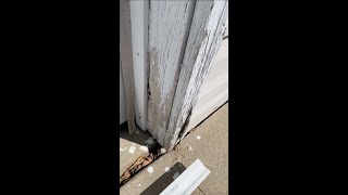 Replacing Rotting Garage Door Trim with PVC Trim