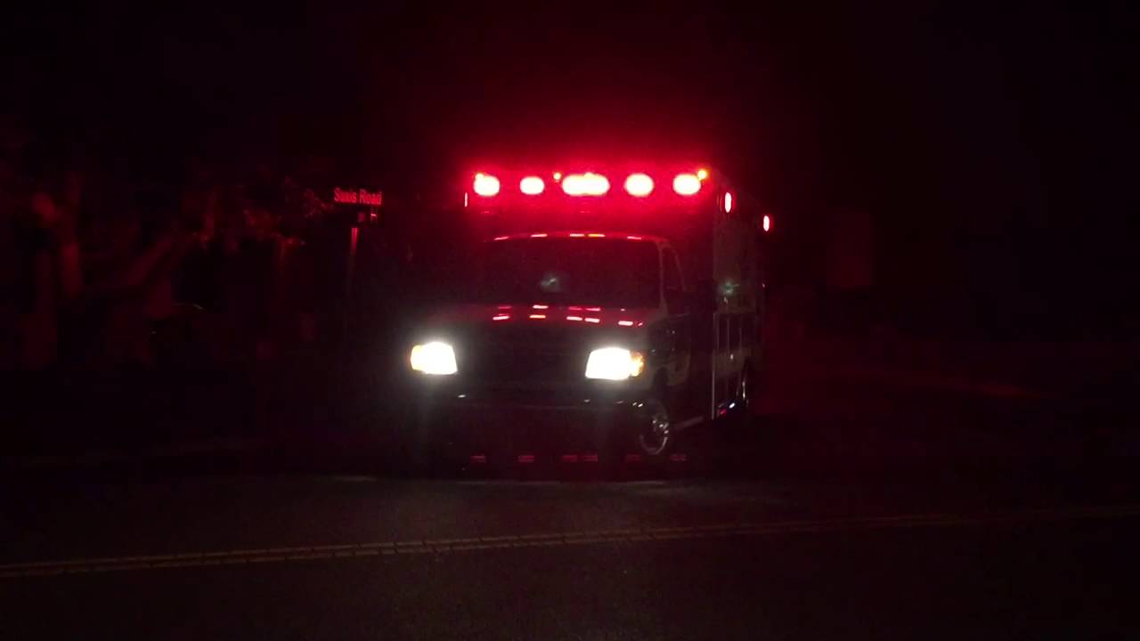 Saxis Vol Fire & Rescue Ambulance 52 responding YouTube