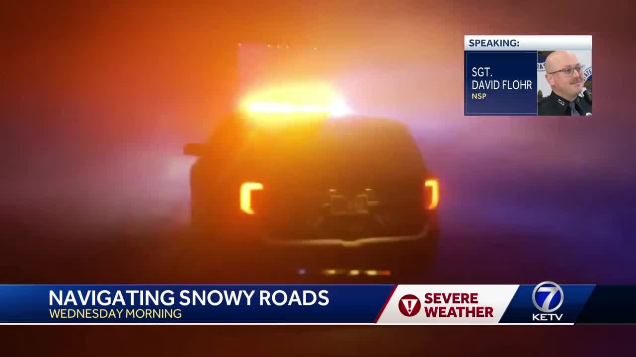 Raw video shows conditions on Interstate 80 as blizzard hits midwest ...