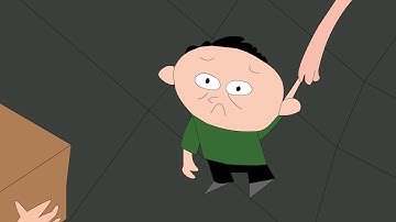 Waiting line 2D Animation