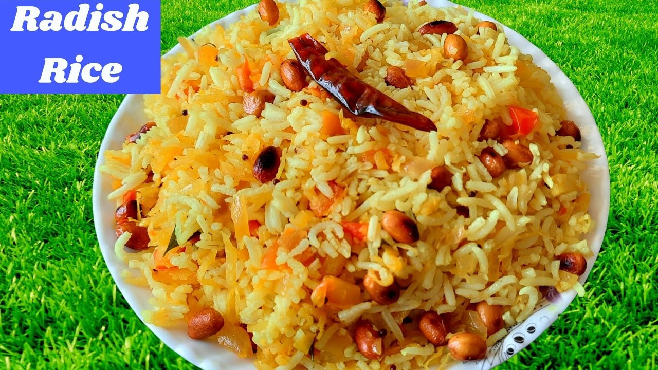 Molla Rice Mooli Rice recipe | Learn Radish Rice Recipe in just 2 mins | Terrace ...
