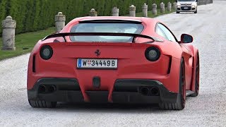During the cars & coffee italy 2018 i filmed this awesome matte red
widebody ferrari f12 n-largo by novitec rosso. exhaust note it makes
is truly music t...