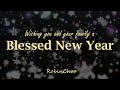 Blessed new year  robin choo official lyrics god bless