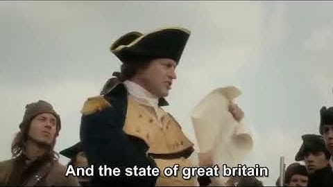 14 George Washington Reads The Declaration of Independence