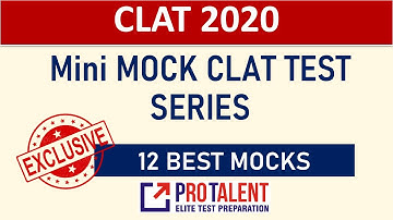 Mini CLAT Test Series by ProTalent